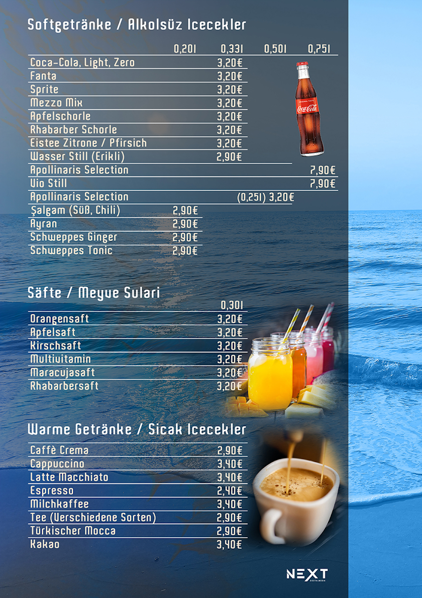 Menu Sandal Fisch Grill Haus-1