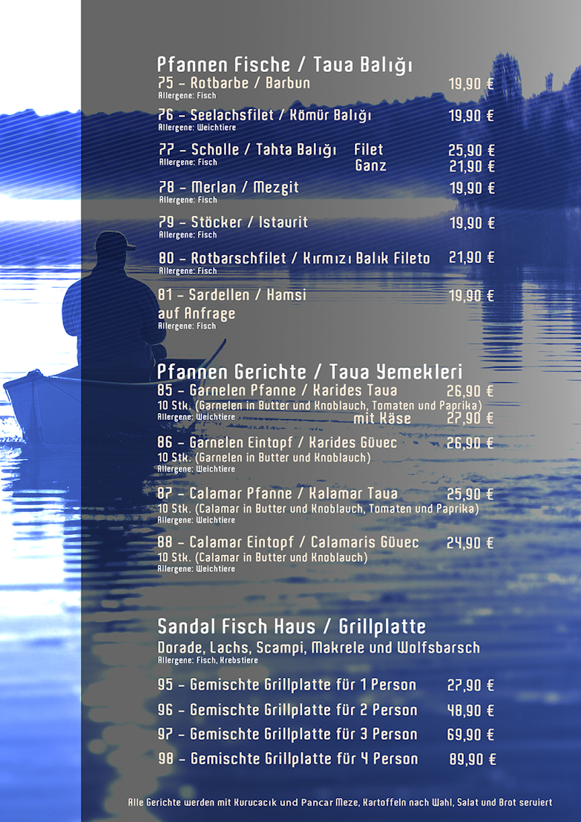 Menu Sandal Fisch Grill Haus-3