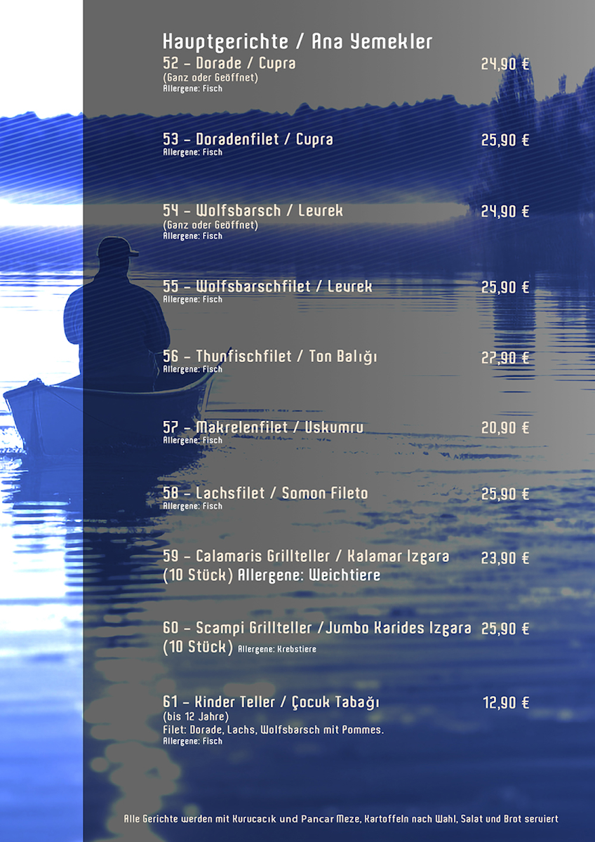 Menu Sandal Fisch Grill Haus-9